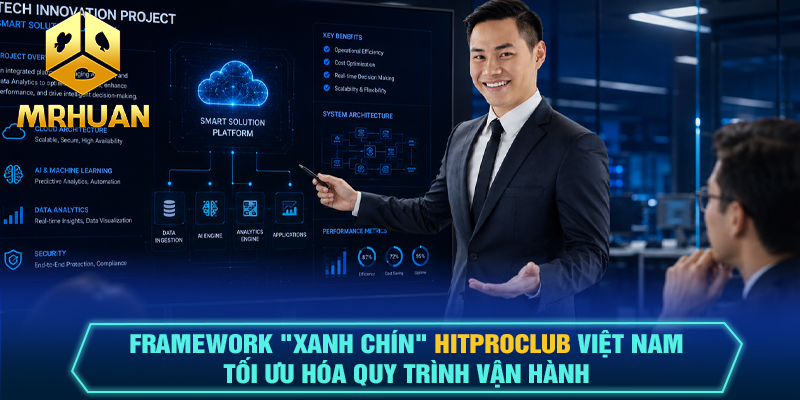 Framework "xanh chín" Hitproclub Việt Nam tối ưu hóa quy trình vận hành