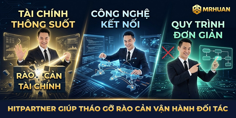 Hitpartner giúp tháo gỡ rào cản vận hành đối tác
