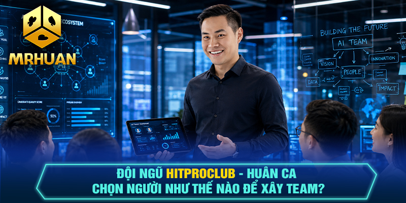 Đội Ngũ Hitproclub - Huân Ca Chọn Người Như Thế Nào Để Xây Team?
