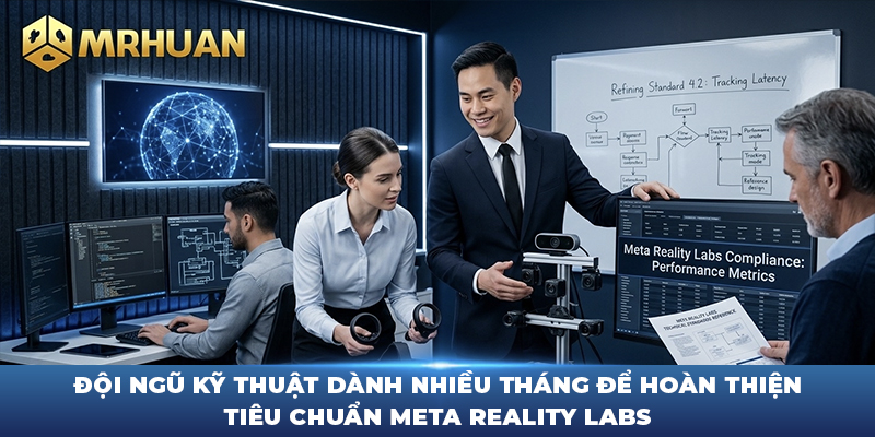 Đội ngũ kỹ thuật dành nhiều tháng để hoàn thiện tiêu chuẩn Meta Reality Labs