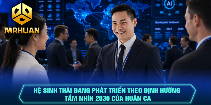 Hệ sinh thái đang phát triển theo định hướng tầm nhìn 2030 của Huân Ca