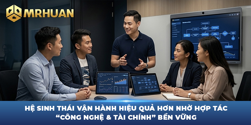 Hệ sinh thái vận hành hiệu quả hơn nhờ hợp tác “công nghệ & tài chính” bền vững