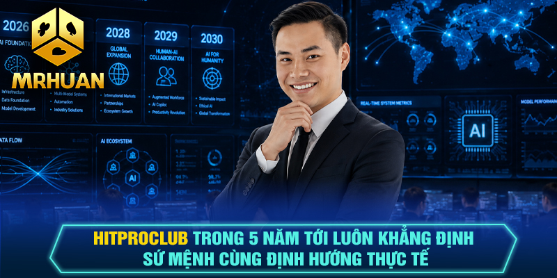 Hitproclub trong 5 năm tới luôn khẳng định sứ mệnh cùng định hướng thực tế
