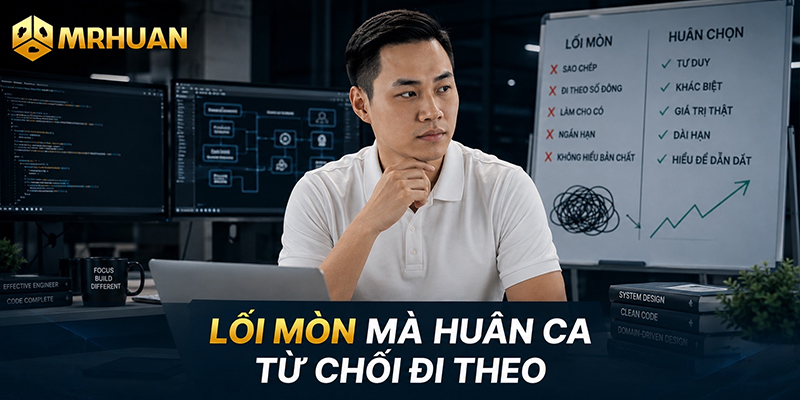 Lối mòn mà Huân Ca từ chối đi theo