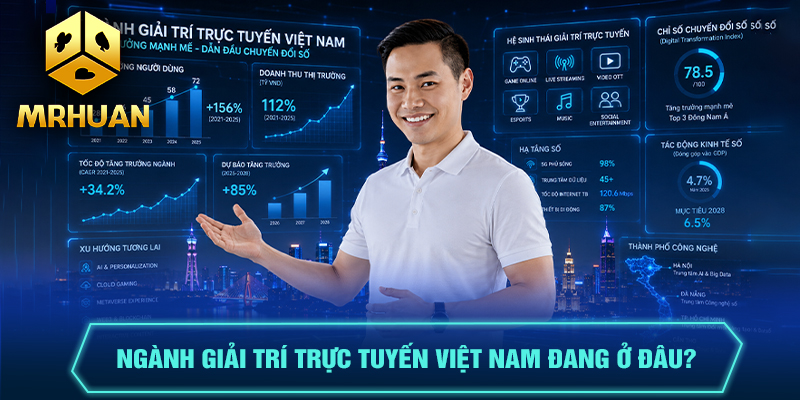 Ngành giải trí trực tuyến Việt Nam đang ở đâu?