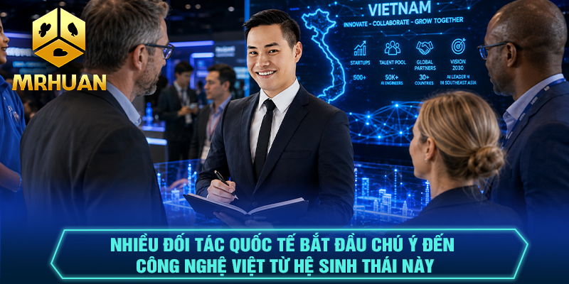 Nhiều đối tác quốc tế bắt đầu chú ý đến công nghệ Việt từ hệ sinh thái này