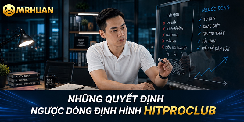 Những quyết định ngược dòng định hình Hitproclub