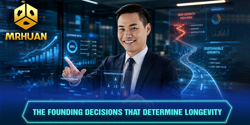 The founding decisions that determine longevity