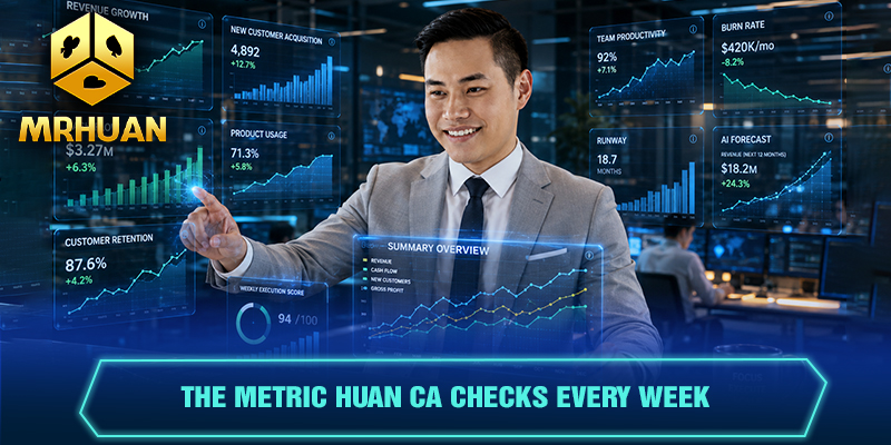 The metric Huan Ca checks every week