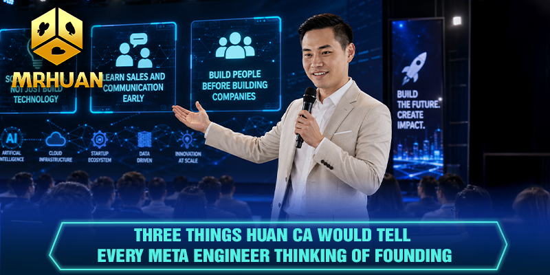Three things Huan Ca would tell every Meta engineer thinking of founding
