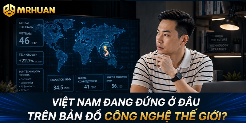 Việt Nam đang đứng ở đâu trên bản đồ công nghệ thế giới?
