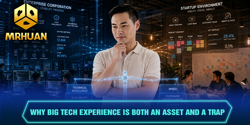 Why Big Tech experience is both an asset and a trap