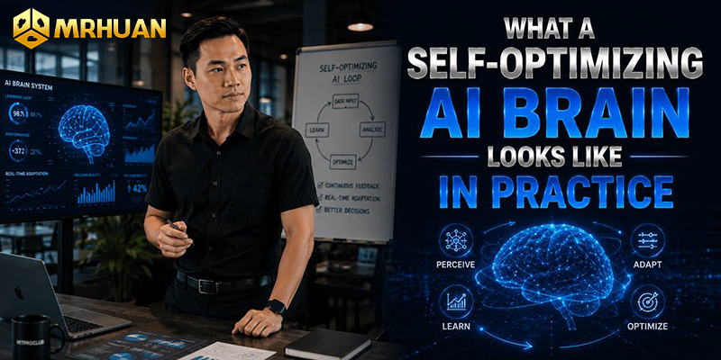 What a self-optimizing AI brain looks like in practice