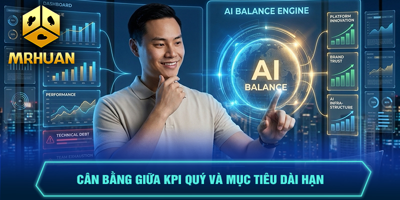 Cân bằng giữa KPI quý và mục tiêu dài hạn