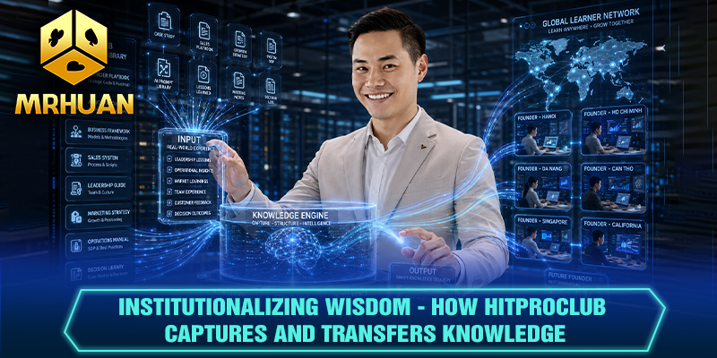 Institutionalizing wisdom - How Hitproclub captures and transfers knowledge