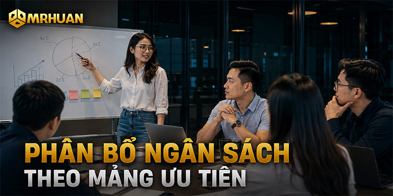 Phân bổ ngân sách theo mảng ưu tiên