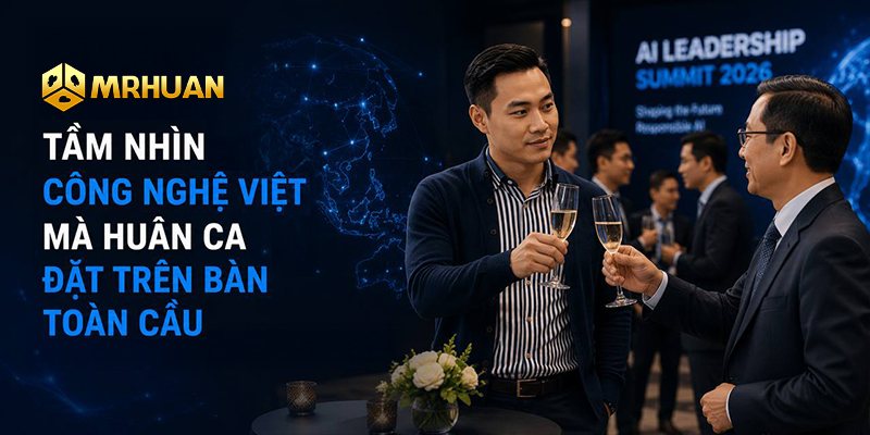 Tầm nhìn công nghệ Việt mà Huân Ca đặt trên bàn toàn cầu