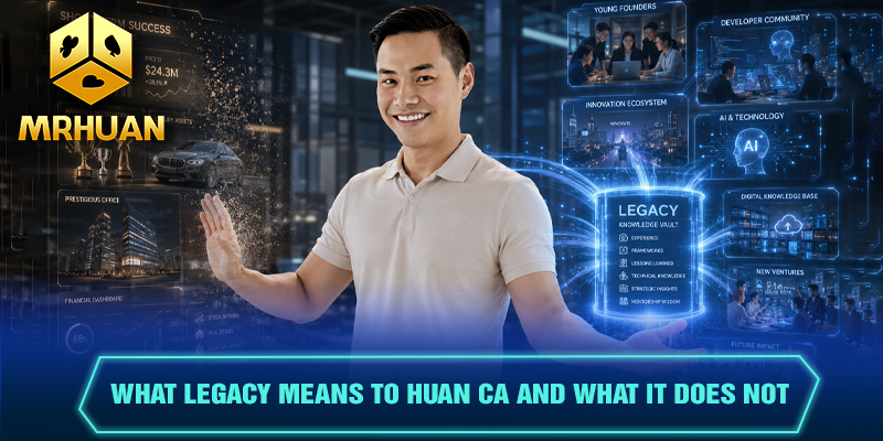 What legacy means to Huan Ca and what it does not