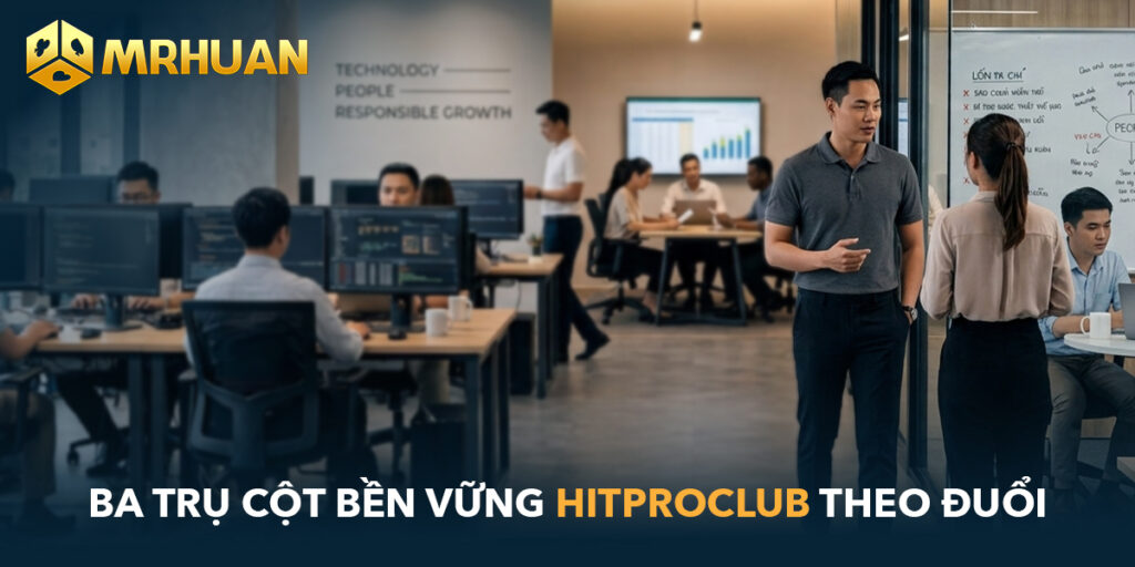 Ba trụ cột bền vững Hitproclub theo đuổi