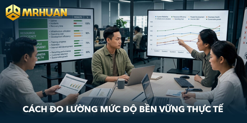 Cách đo lường mức độ bền vững thực tế