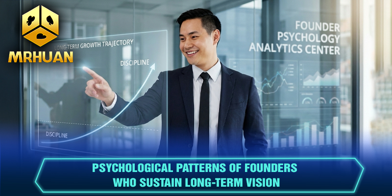 Psychological patterns of founders who sustain long-term vision