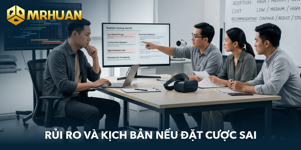 Rủi ro và kịch bản nếu đặt cược sai