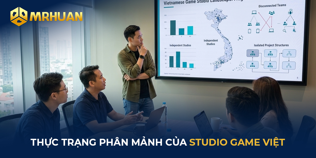 Thực trạng phân mảnh của studio game Việt