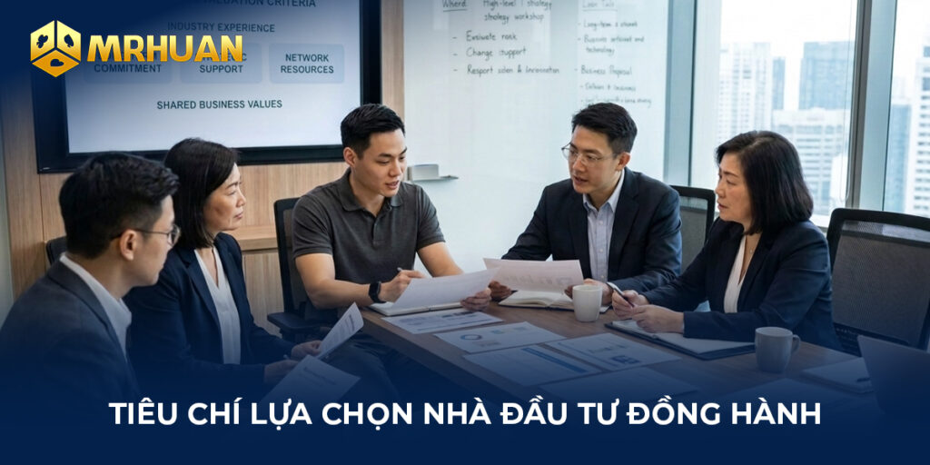 Tiêu chí lựa chọn nhà đầu tư đồng hành