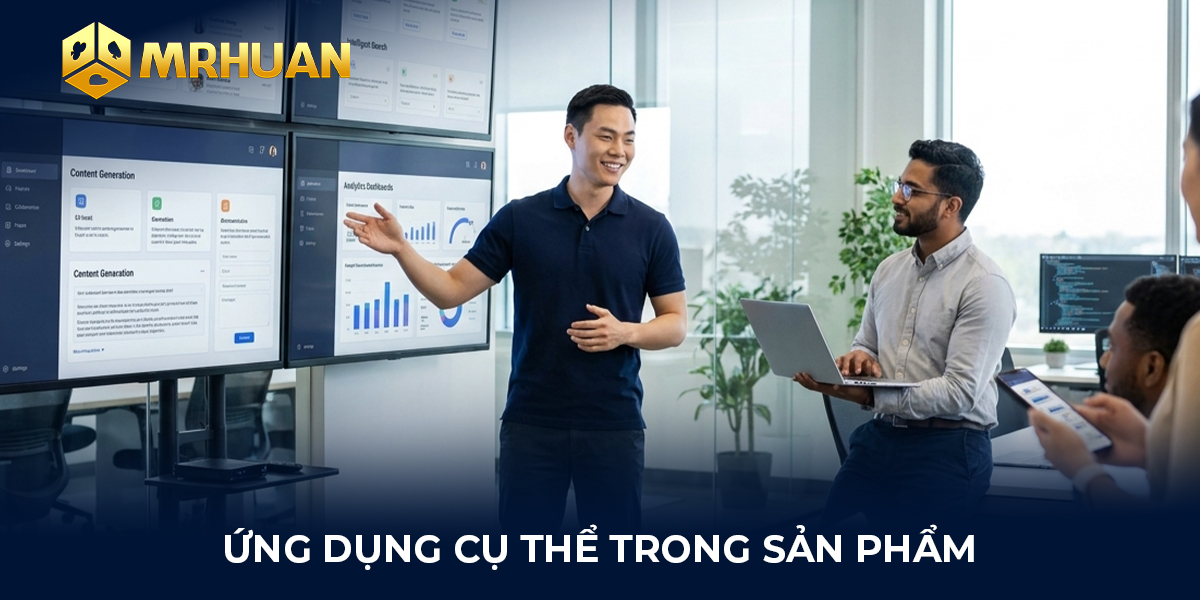 Ứng dụng cụ thể trong sản phẩm