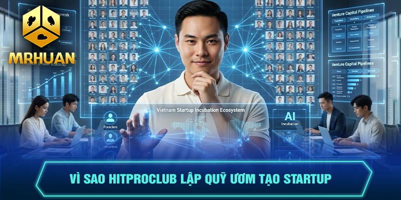 Vì sao Hitproclub lập quỹ ươm tạo startup