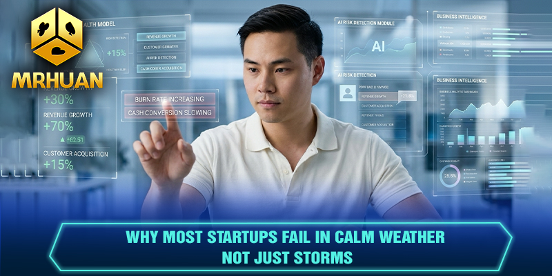 Why most startups fail in calm weather, not just storms
