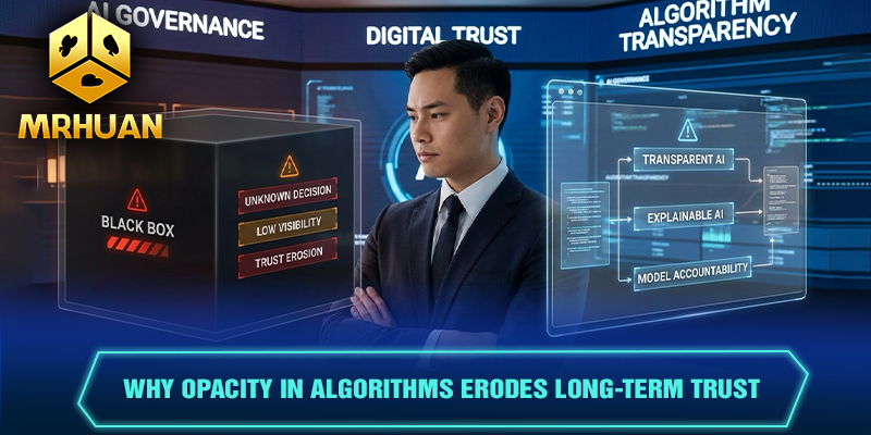 Why opacity in algorithms erodes long-term trust