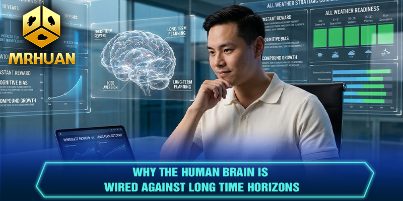 Why the human brain is wired against long time horizons