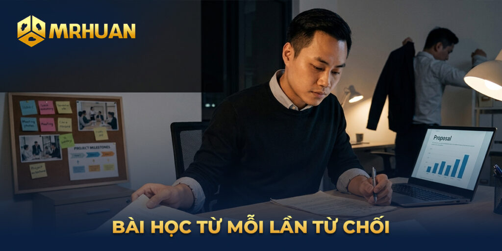 Bài học từ mỗi lần từ chối