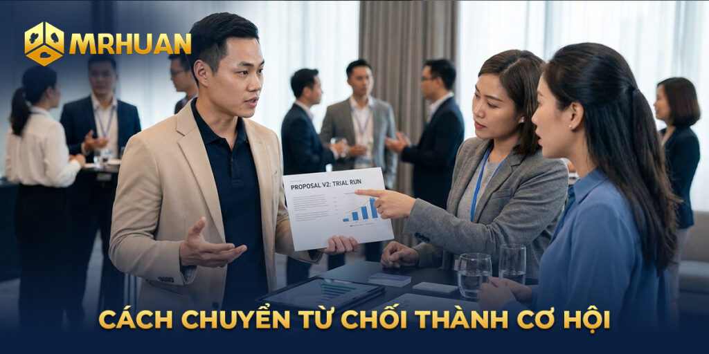 Cách chuyển từ chối thành cơ hội
