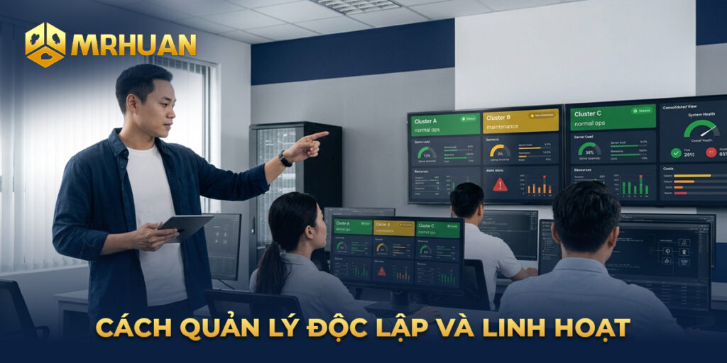 Cách quản lý độc lập và linh hoạt