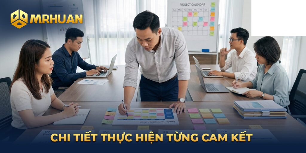 Chi tiết thực hiện từng cam kết