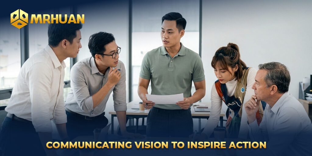 Communicating vision to inspire action