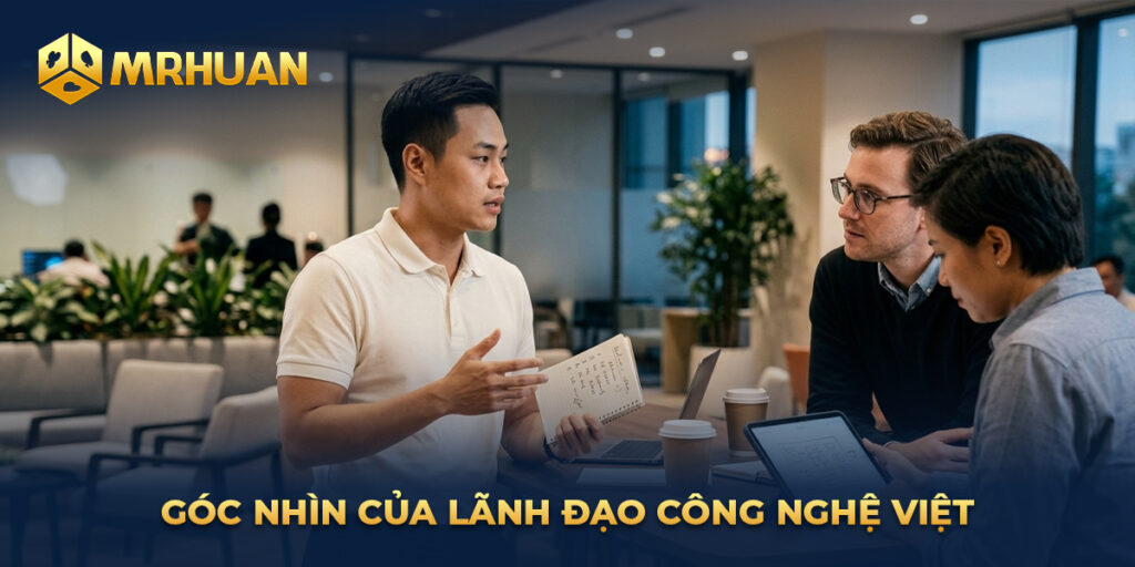 Góc nhìn của lãnh đạo công nghệ Việt