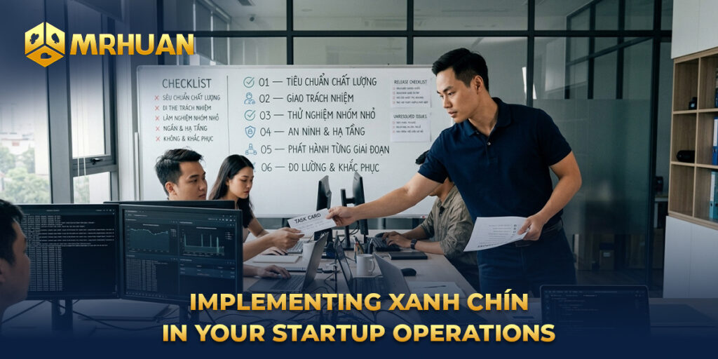 Implementing Xanh Chín in your startup operations