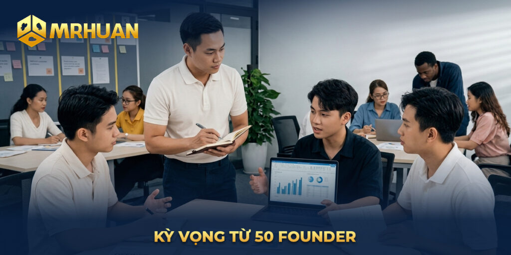 Kỳ vọng từ 50 founder