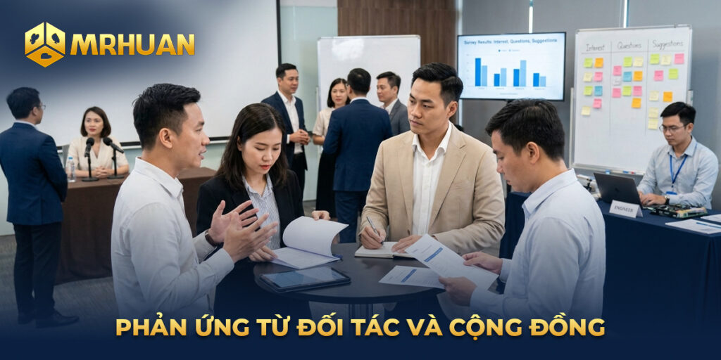 Phản ứng từ đối tác và cộng đồng