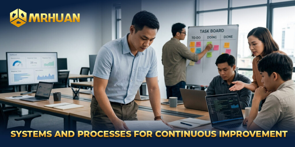Systems and processes for continuous improvement