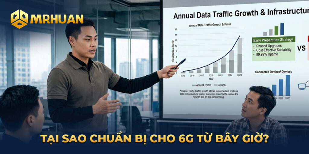 Tại sao chuẩn bị cho 6G từ bây giờ?