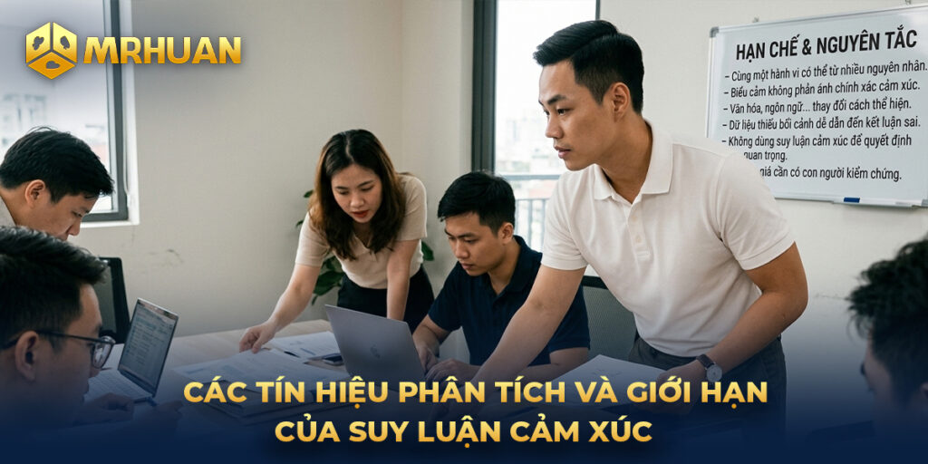 Các tín hiệu phân tích và giới hạn của suy luận cảm xúc