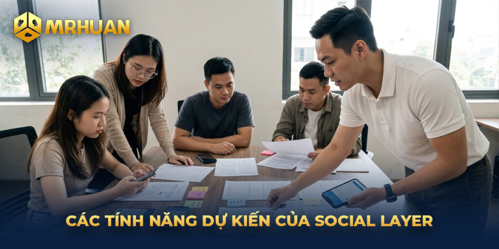 Các tính năng dự kiến của Social Layer