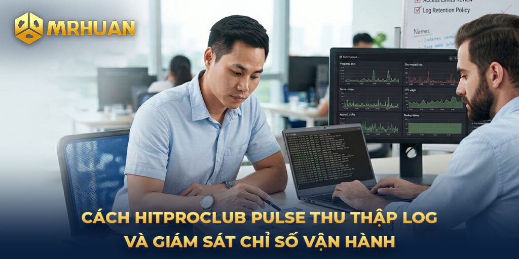 Cách Hitproclub Pulse thu thập log và giám sát chỉ số vận hành