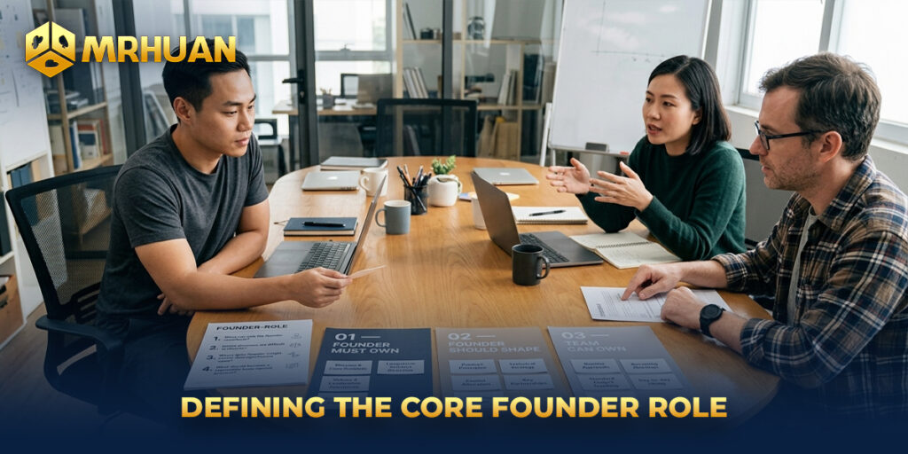 Defining the core founder role