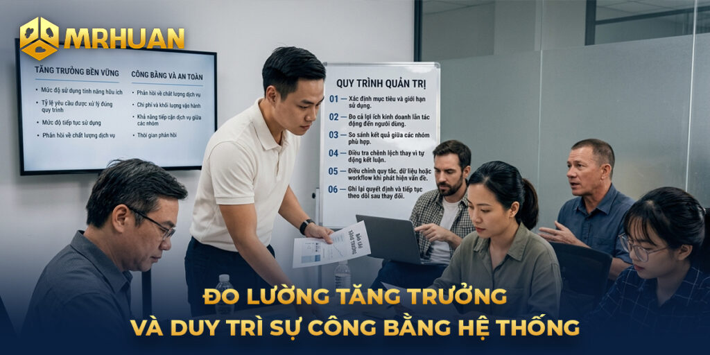Đo lường tăng trưởng và duy trì sự công bằng hệ thống