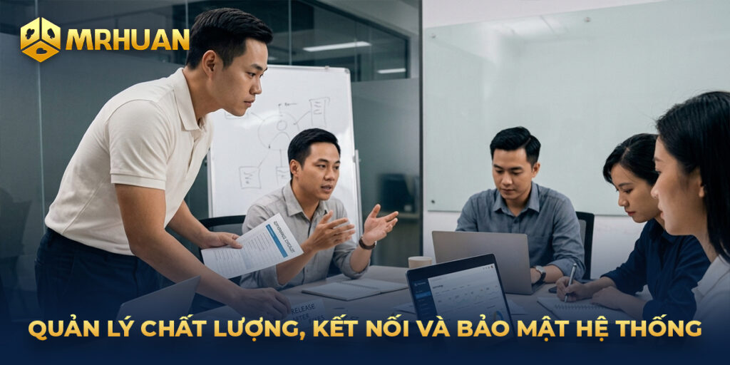 Quản lý chất lượng, kết nối và bảo mật hệ thống 